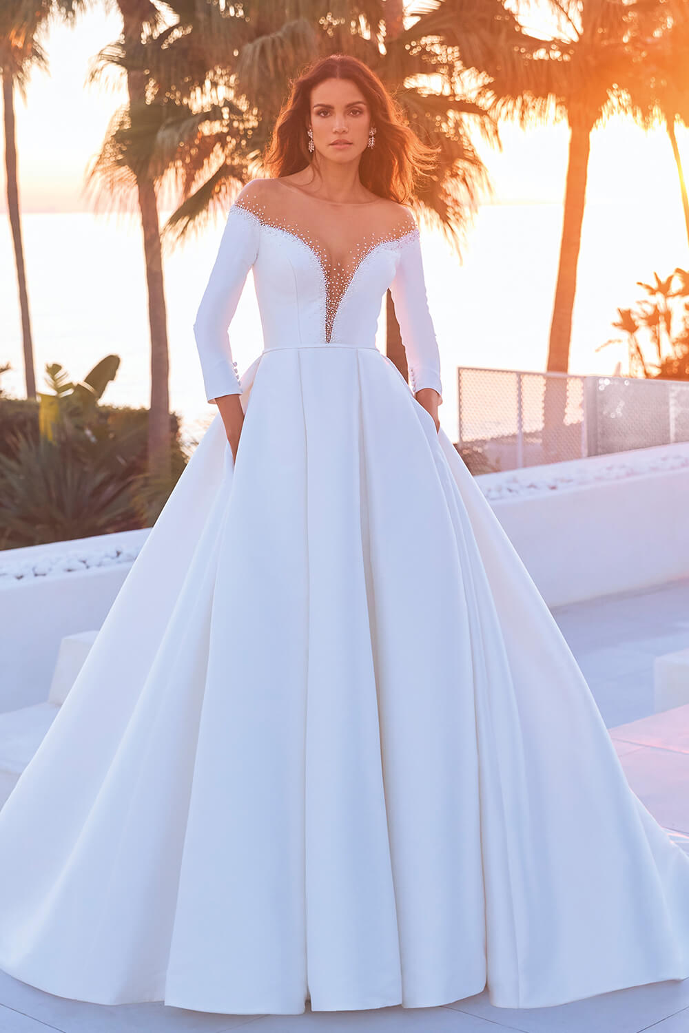 Shop Calypso Dress With Pockets By Pronovias Esposa Group