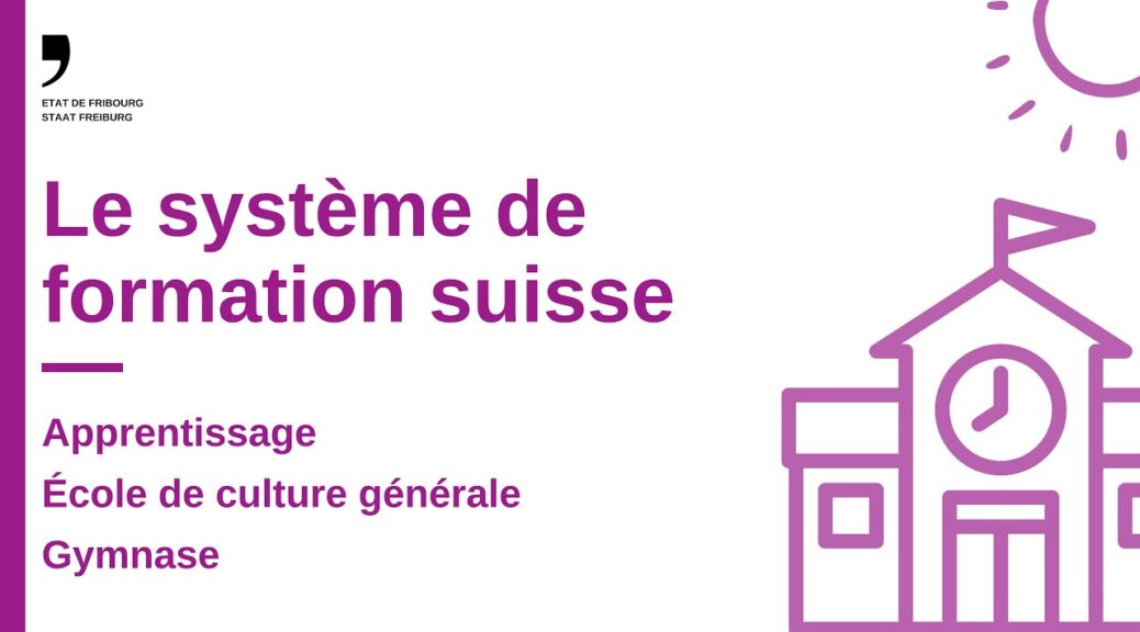 Comment Choisir Sa Formation En Suisse My Swiss