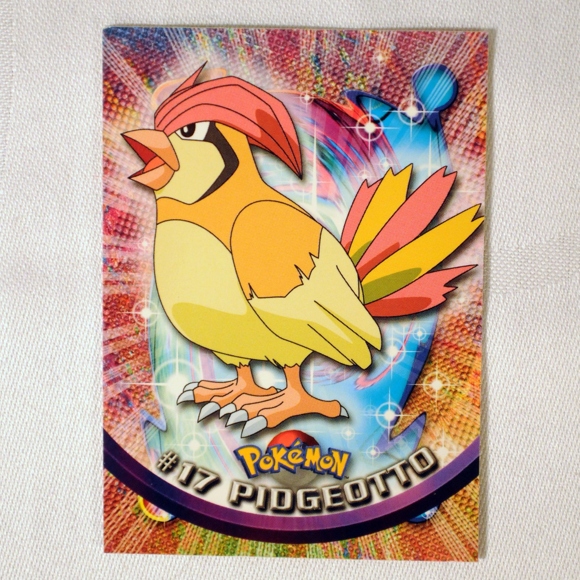 17 Pidgeotto 1999 Topps Pokemon TV Animation Series 1 NM Scoopy S