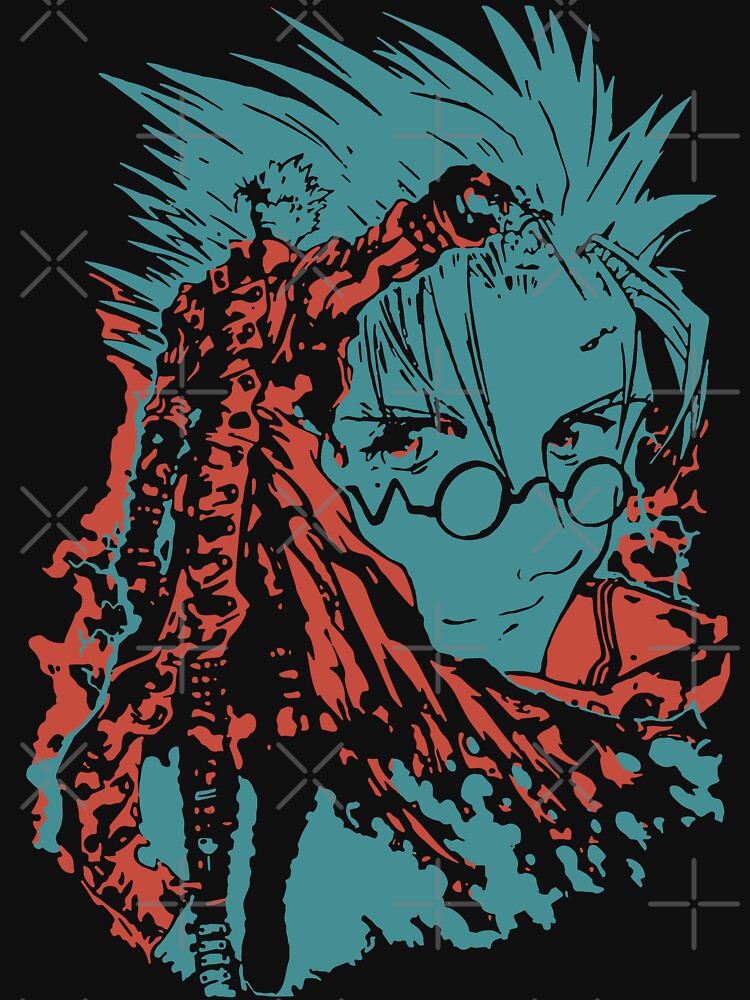 Trigun T Shirts Trigun Retro Vintage Classic T Shirt Rb Trigun Shop