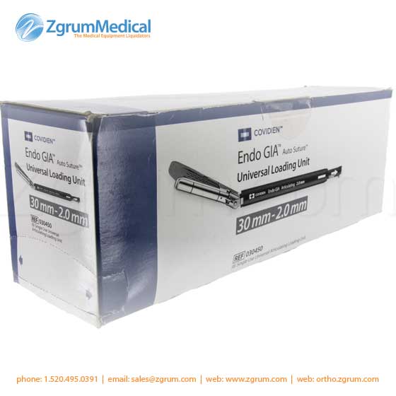 Covidien Auto Suture 030450 Endo GIA Universal 30 2.5 Roticulator Zgrum Medical