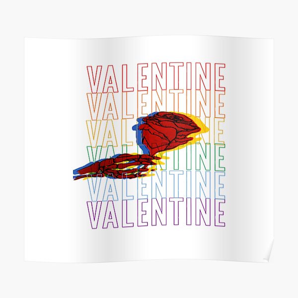 Valentine 5 Seconds Of Summer Rose Poster RB1512 product Offical 5sos Merch