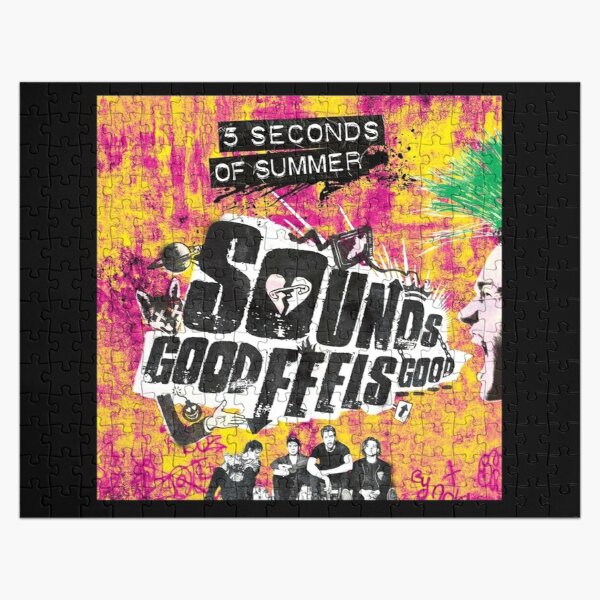 5 Seconds of Summer sounds good feels good Jigsaw Puzzle RB1512 product Offical 5sos Merch