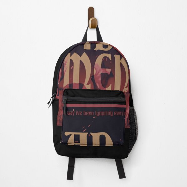 5 Seconds of Summer Bad Omens song graphic Classic  Backpack RB1512 product Offical 5sos Merch