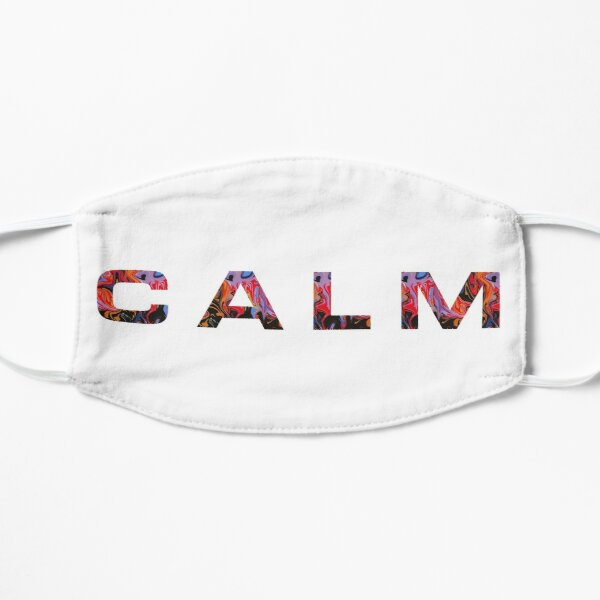 CALM 5sos  Flat Mask RB1512 product Offical 5sos Merch