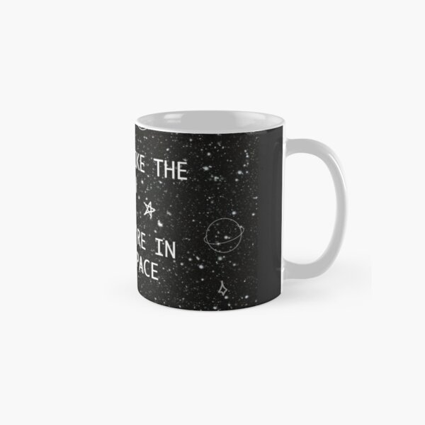 5SOS 5 Seconds of Summer Outer Space Lyric Doodle Classic Mug RB1512 product Offical 5sos Merch