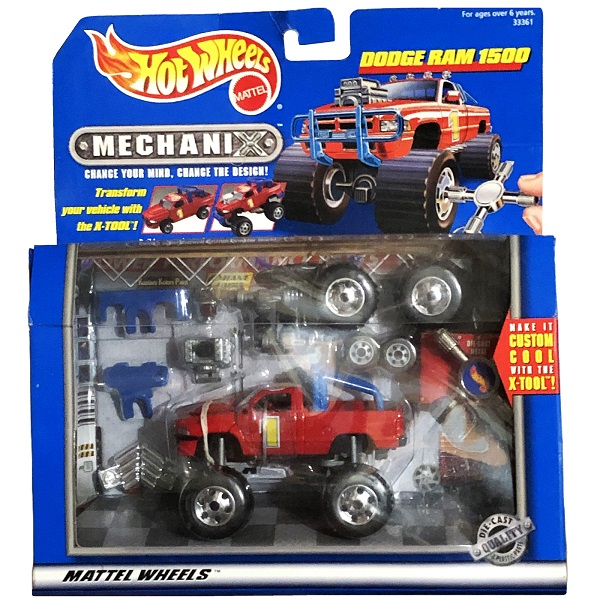 Hot Wheels Monster Truck Maker Kit: Build your own working toy monster truck .