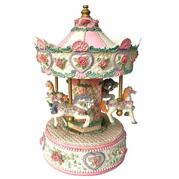 Vintage cheap carousel toy