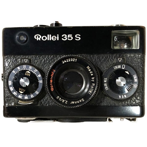 Small Black Rollei 35 S Camera