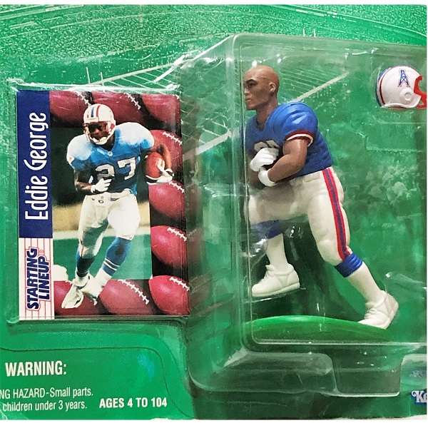 Eddie George Tennessee Oilers NFL 1997 Headliners Figure