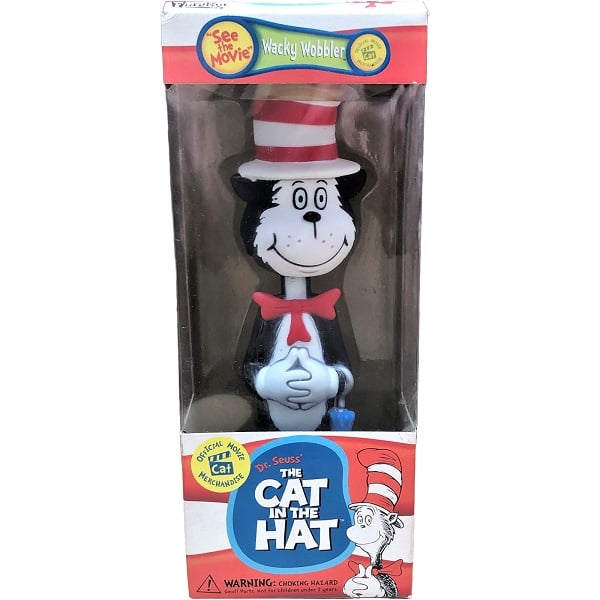 Cat In The Hat Bobblehead in box front