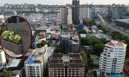 Trapezo Sukhumvit 16 Asoke is a condo for sale in Bangkok near MRT Queen Sirikit that was built in 2014
