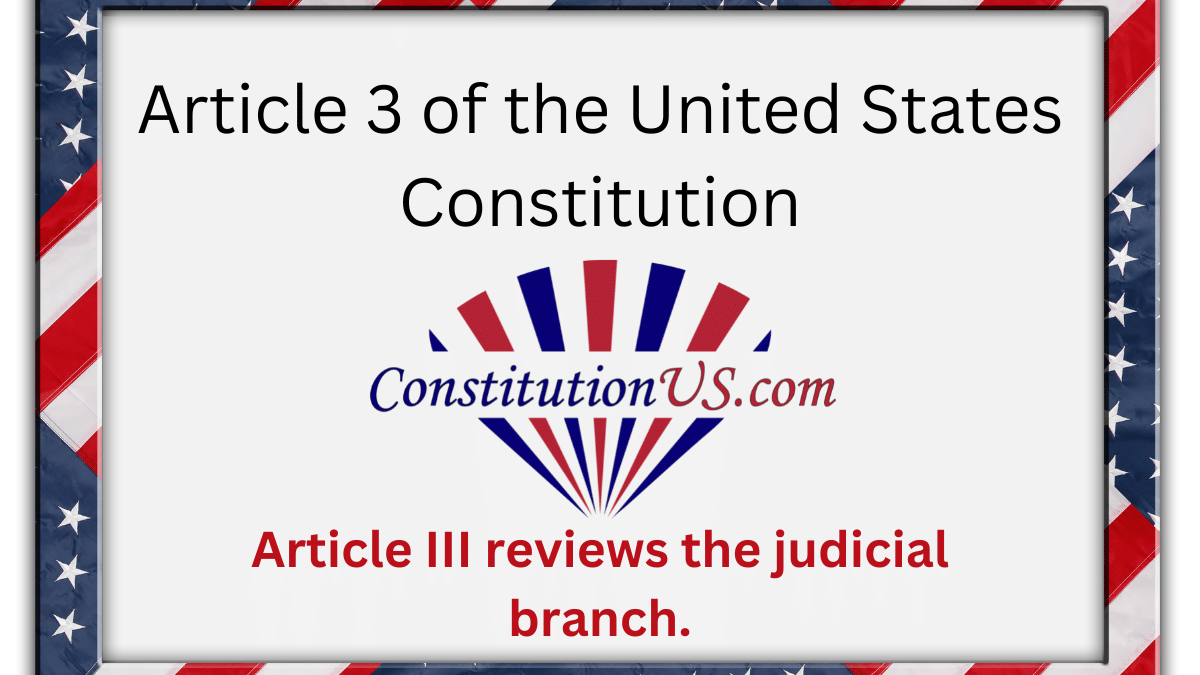 Articles of the Constitution Constitution of the United States