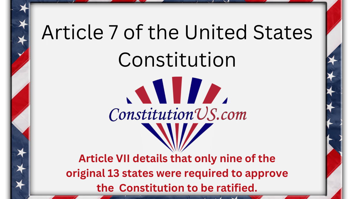 Articles of the Constitution Constitution of the United States