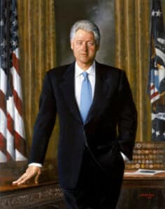 Portrait of President Bill Clinton