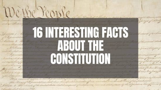 US Constitution Fast Facts