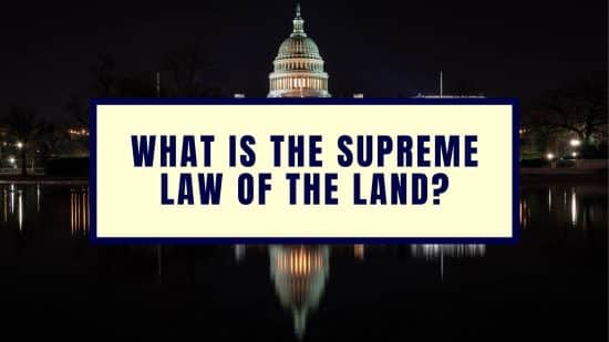 What is the highest shop law in the united states