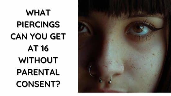 Nose piercing places hot sale for minors