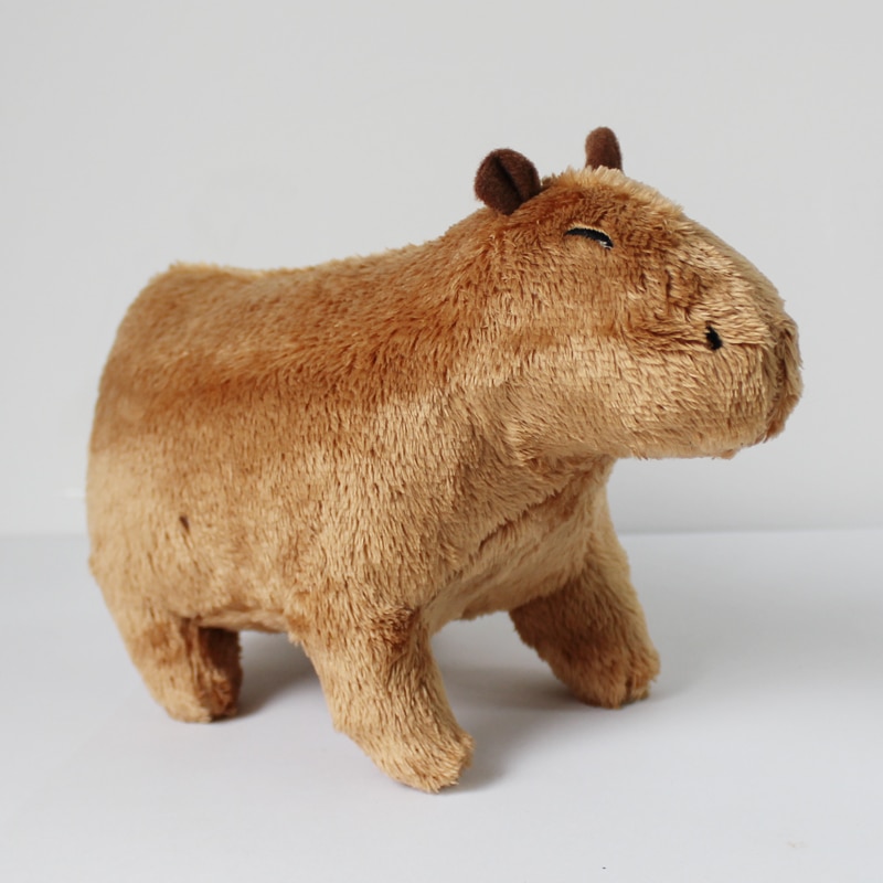 Simulation Fluffty Capybara Stuffed Animals Plush Toy Soft Dolls Real Life Capybara Dolls Kids Toys Peluche 2 - Capybara Plush