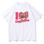 I Love Capybaras Print Men Women Fashion Casual Loose T shirts Crew Neck Hip Hop Man 2 - Capybara Plush