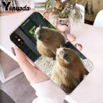 Animal Funny Capybara Bling Cute Phone Case for iphone 13 12 8 7 6 6S Plus 2 - Capybara Plush