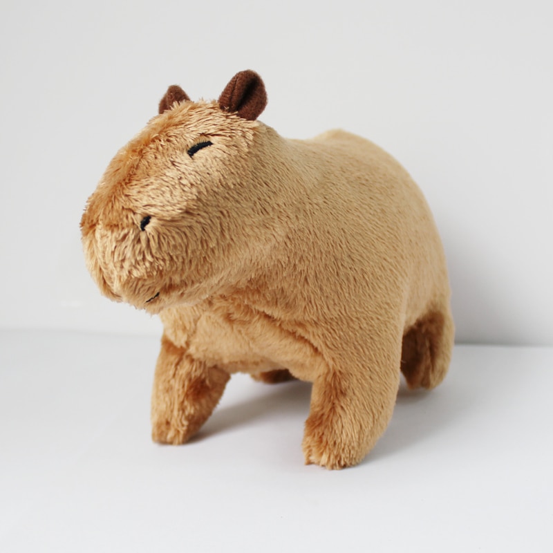Simulation Fluffty Capybara Stuffed Animals Plush Toy Soft Dolls Real Life Capybara Dolls Kids Toys Peluche 4 - Capybara Plush