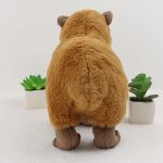 30cm Simulation Capybara Plush Toy Fluffy Capybara Doll Soft Stuffed Animal Toy Kids Birthday Gift Toy 4 - Capybara Plush