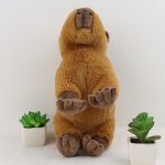 30cm Simulation Capybara Plush Toy Fluffy Capybara Doll Soft Stuffed Animal Toy Kids Birthday Gift Toy 2 - Capybara Plush
