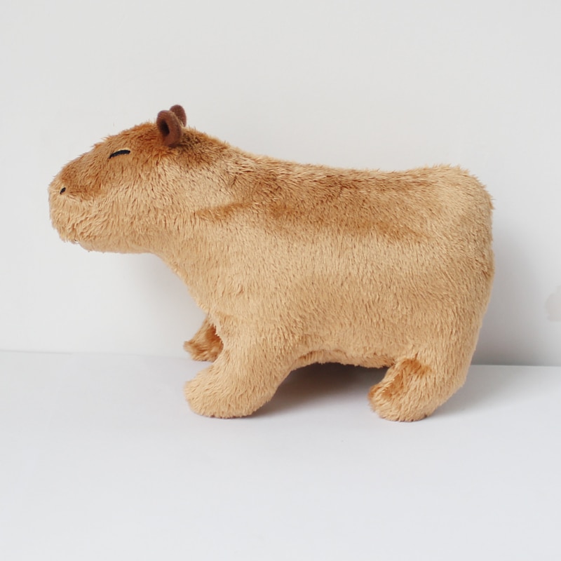 Simulation Fluffty Capybara Stuffed Animals Plush Toy Soft Dolls Real Life Capybara Dolls Kids Toys Peluche 3 - Capybara Plush