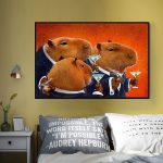 Capybara Club HD Humor Large Size Printing Canvas Painting Wall Painting Wall Art Decoration Picture for 3 - Capybara Plush