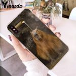 Animal Funny Capybara Bling Cute Phone Case for iphone 13 12 8 7 6 6S Plus - Capybara Plush