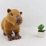 30cm Simulation Capybara Plush Toy Fluffy Capybara Doll Soft Stuffed Animal Toy Kids Birthday Gift Toy 5 - Capybara Plush