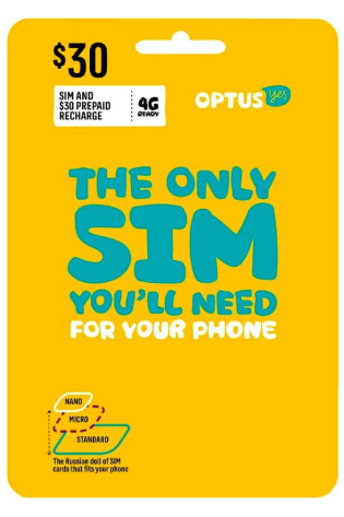 optus prepaid plans $30