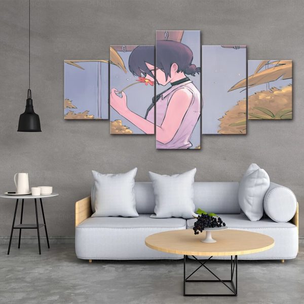 HD Home Decor Chainsaw Man Canvas Japanese Prints Painting Anime Poster Wall Modern Art Modular Pictures 3 - Chainsaw Man Shop