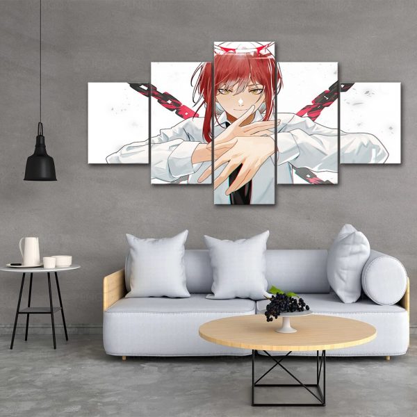 Home Decor Canvas Japan Anime Prints Painting Chainsaw Man Poster Wall Modern Art Modular Pictures For 2 - Chainsaw Man Shop