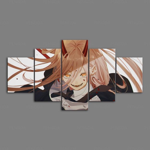 HD Home Decor Chainsaw Man Canvas Japan Prints Painting Anime Poster Wall Modern Art Modular Pictures - Chainsaw Man Shop