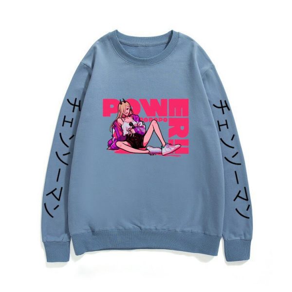 Funny Japan Manga Ayanami Rei Pullover Anime Chainsaw Man Streetwear Unisex Kawaii Tracksuit Men Women Fashion 1 - Chainsaw Man Shop
