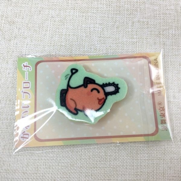 Anime Chainsaw Man Pochita Badges Cosplay Denji Costumes Accessories Kawaii - Chainsaw Man Shop