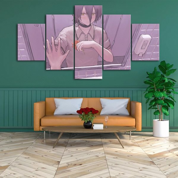 HD Home Decor Chainsaw Man Canvas Japan Prints Painting Anime Poster Wall Modern Art Modular Pictures 9 - Chainsaw Man Shop
