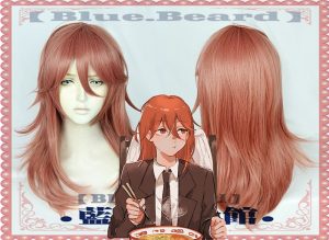 Anime Chainsaw Man Denji Cosplay Wig Golden Short Wig Eyes Patch  Heat-resistant Fiber Hair +