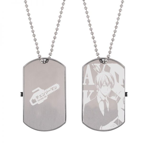 Anime Chainsaw Man Hayakawa Aki Makima Power Fashion 64G USB Flash Drive Disk Device Necklace Pendant 2 - Chainsaw Man Shop