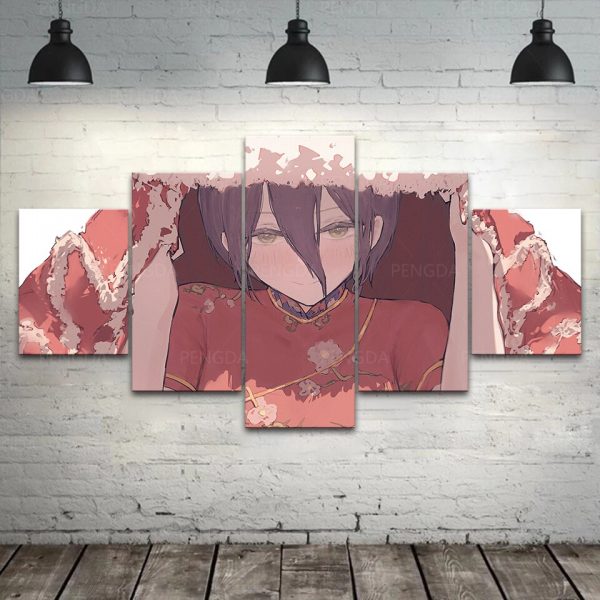 Wall Art Modular Japan Anime Canvas Pictures Home Decor Chainsaw Man Painting Prints Poster Bedside Background 3 - Chainsaw Man Shop