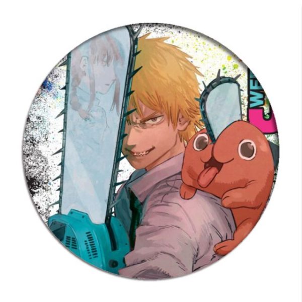 Anime Chainsaw Man Cosplay Backpack Badges Makima Brooch Pins Hayakawa Aki Collection Toys Breastpin for Bags 16.jpg 640x640 16 - Chainsaw Man Shop