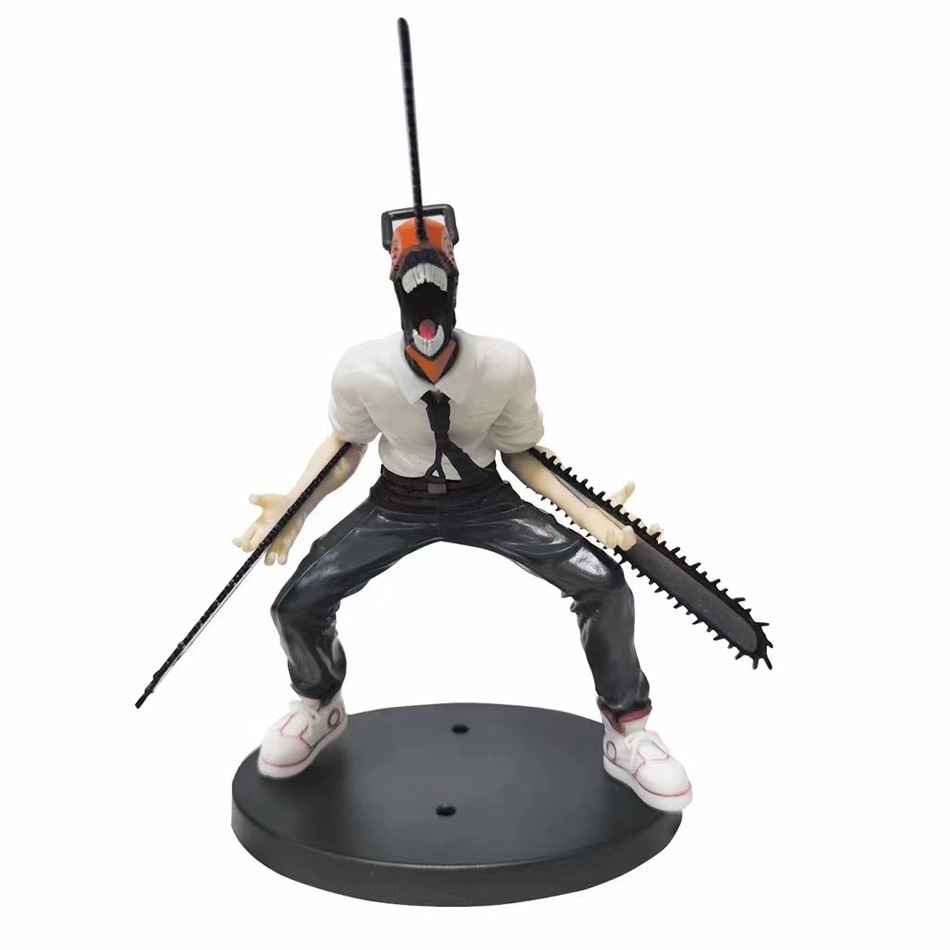 Chainsaw Man Denji Power 18CM PVC Anime Figure Action Figures Collection Model Toys 2 - Chainsaw Man Shop