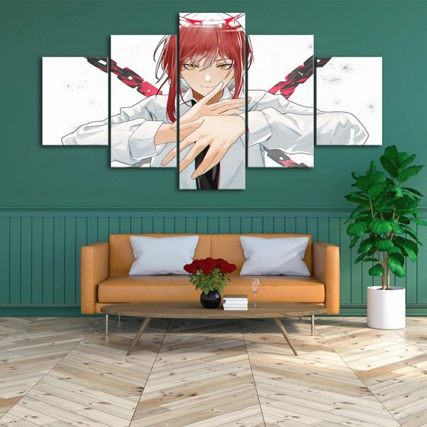 Home Decor Canvas Japan Anime Prints Painting Chainsaw Man Poster Wall Modern Art Modular Pictures For 3 - Chainsaw Man Shop