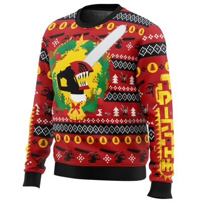 Christmas Dream Chainsaw Man men sweatshirt SIDE FRONT mockup 400x400 1 - Chainsaw Man Shop