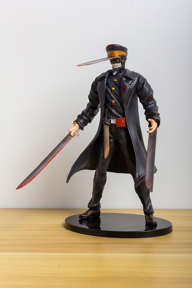 24cm Chainsaw Man Katana Man Anime Figure Samurai Sword Action Figure Denji Power Figurine Adult Collectible 4 - Chainsaw Man Shop