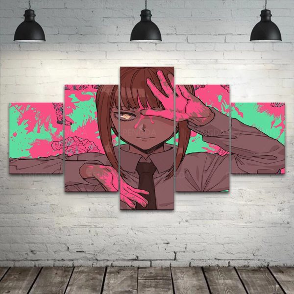 HD Home Decor Chainsaw Man Canvas Japan Anime Prints Painting Poster Wall Modern Artwork Modular Pictures 1 - Chainsaw Man Shop