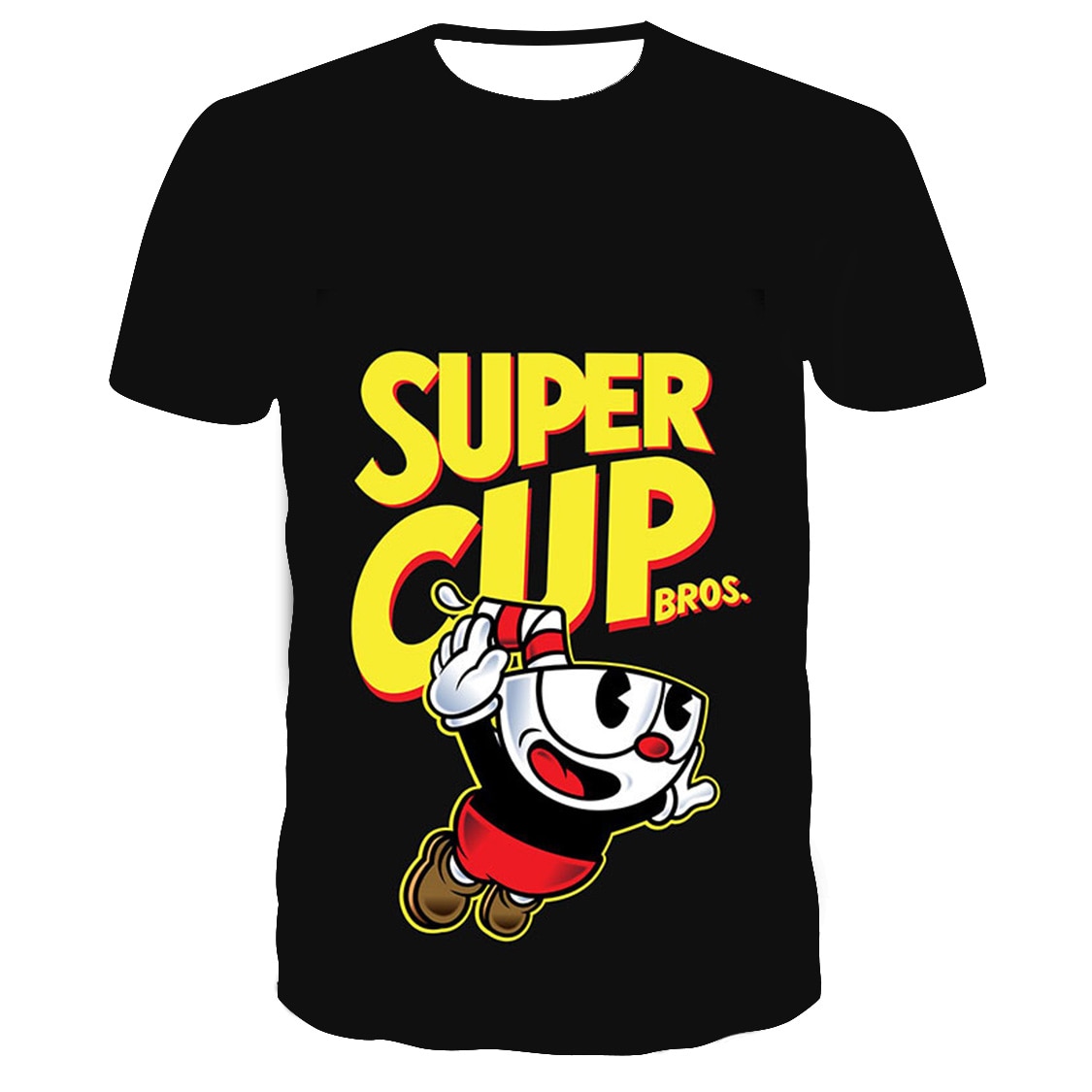 3D Cuphead Mugman Game Kids T Shirt Print Girls Boys Children Tops Kids Clothes Baby Tshirts 5 - Cuphead Plush