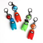 Among US PVC soft rubber key chain Action Figures Dolls Game Toys Gifts Birthday Christmas keychain 1 - Among Us Plush